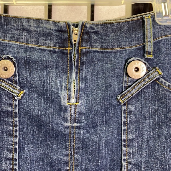 Defuze Denim Jean Skirt Size 7/8 - Picture 3 of 5